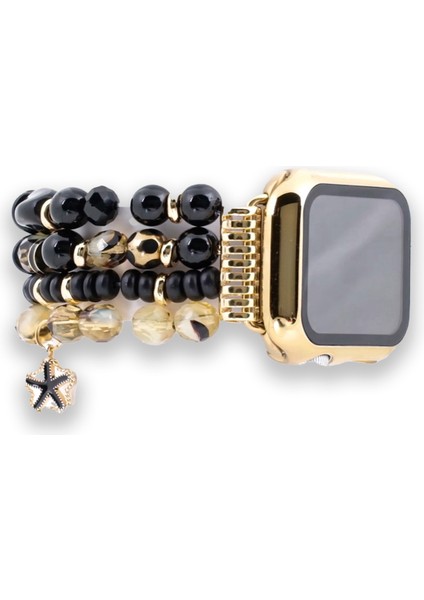 Gloria Stretchy 38/41 mm Apple Watch Uyumlu Kadın Akıllı Saat Kordon