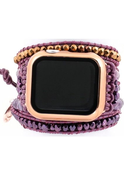 Emily Wrap 38/41 mm Apple Watch Uyumlu Kadın Akıllı Saat Kordon
