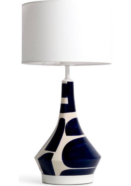 Manhattan El Yapımı Seramik Abajur