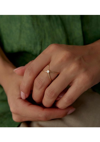 Axis 14 Ayar Altın Kadın Yüzük fiyatları