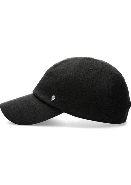 Bronte Siyah Kadın Keten Şapka modelleri