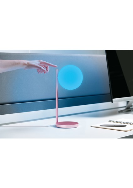 Bubble Pembe Şarj Cihazı ve Aydınlatma Masa Lambası modelleri