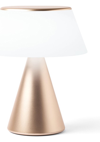 Luma Dore Altın Rengi Büyük Boy LED Masa Lambası