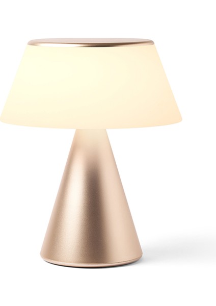 Luma Dore Altın Rengi Büyük Boy LED Masa Lambası