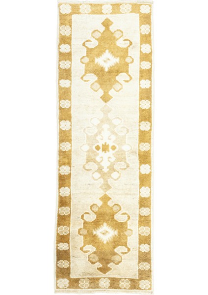 Aster Natural Renkli Yün Yolluk 68X200 cm