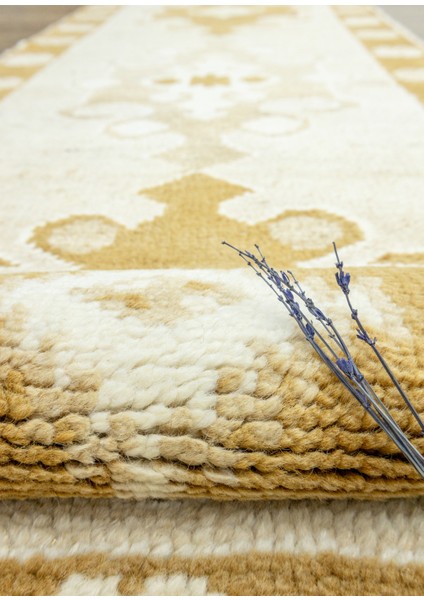 Aster Natural Renkli Yün Yolluk 68X200 cm fırsatları