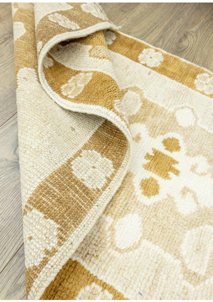 Aster Natural Renkli Yün Yolluk 68X200 cm