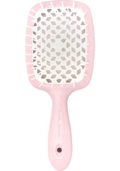 Superbrush Pembe Beyaz Saç Fırçası