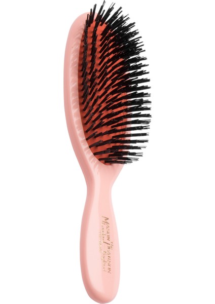 Pocket Boar Bristle B4 Pink Saç Fırçası