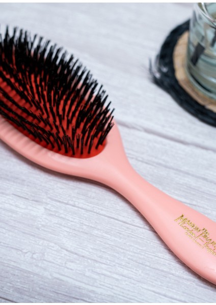 Pocket Boar Bristle B4 Pink Saç Fırçası modelleri