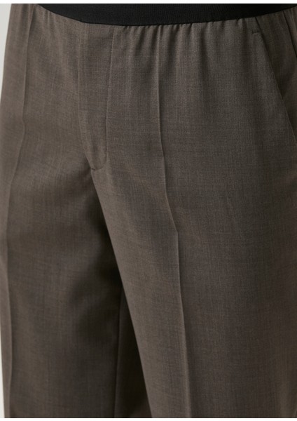 Kahverengi Yün Pantolon fırsatları