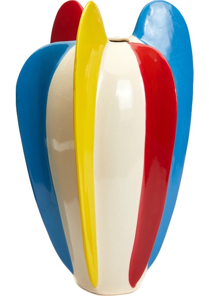 Koons Çok Renkli Seramik Vazo fiyatları