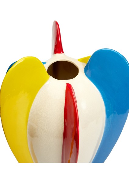 Koons Çok Renkli Seramik Vazo modelleri