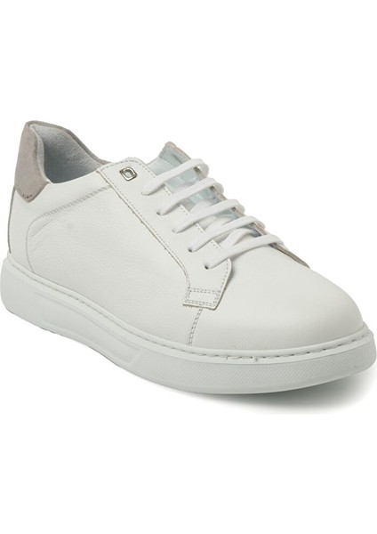 Erkek Sneaker ( Günlük) KA-C11744 John May Casual Beyaz Maçka-Taş Süet modelleri