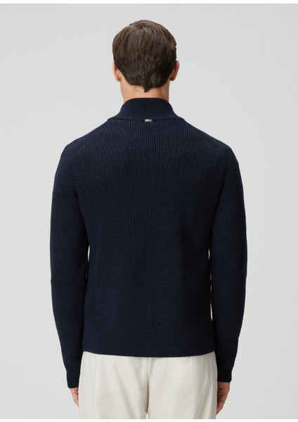 Lacivert Yün Triko Hırka fırsatları