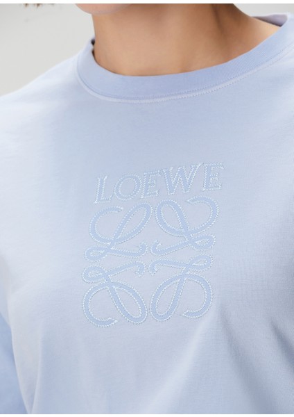 Mavi Logolu Crop T-Shirt indirimleri
