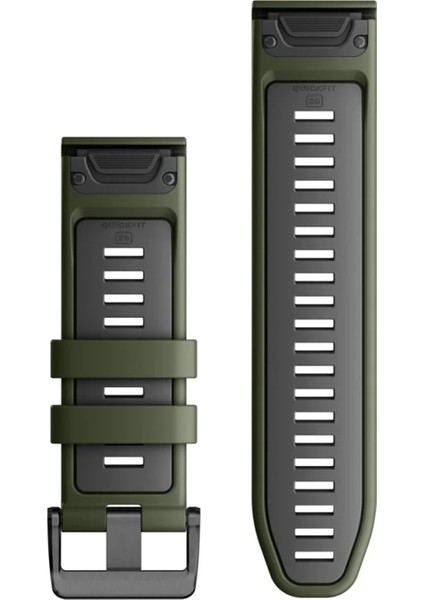 Quickfit Yeşil Graphite 26 mm Akıllı Saat Kordon fiyatları