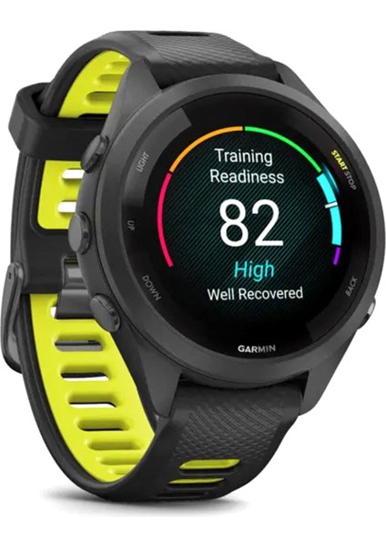 Forerunner 265S Siyah Sarı Silikon Kayış Akıllı Saat fiyatları