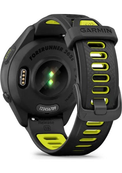 Forerunner 265S Siyah Sarı Silikon Kayış Akıllı Saat fırsatları
