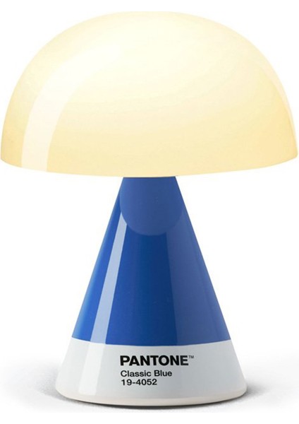 x Pantone Mina Mavi Orta Boy LED Masa Lambası