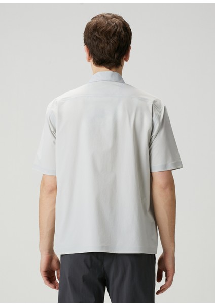 Bej Kısa Kollu Gömlek fırsatları