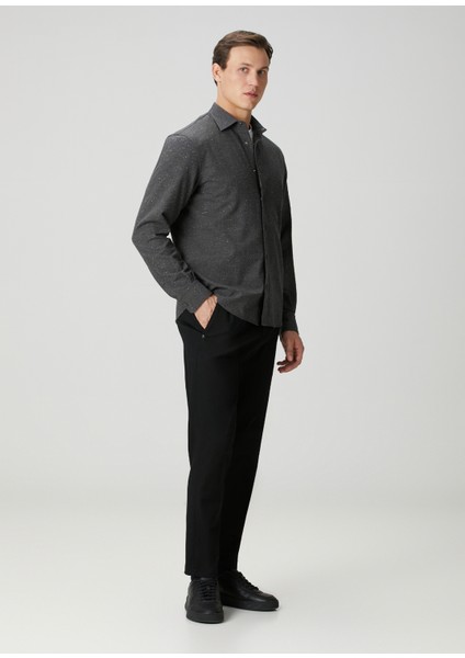 Koyu Gri Yün Gömlek fiyatları