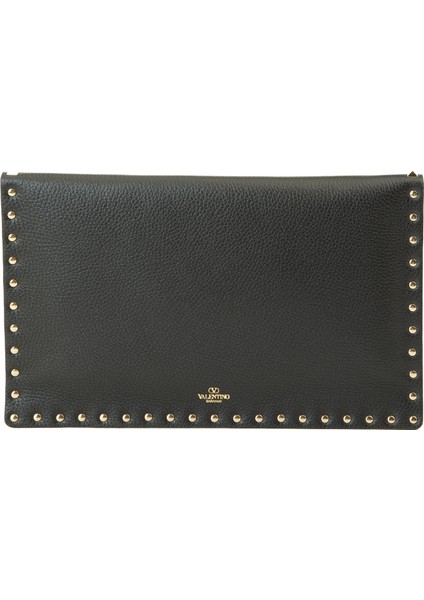 Rockstud Large Siyah Kadın Deri Çanta fırsatları