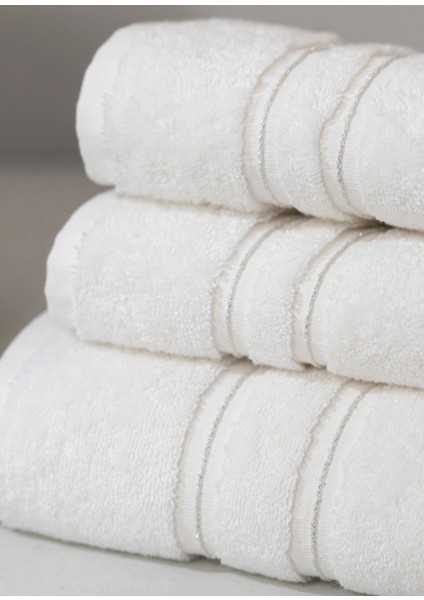 Dandelion Pima Beyaz Pamuklu Banyo Havlusu 90 x 150 cm modelleri
