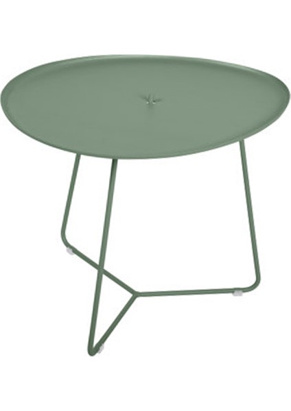 Cocotte Yeşil Metal Bahçe Sehpası