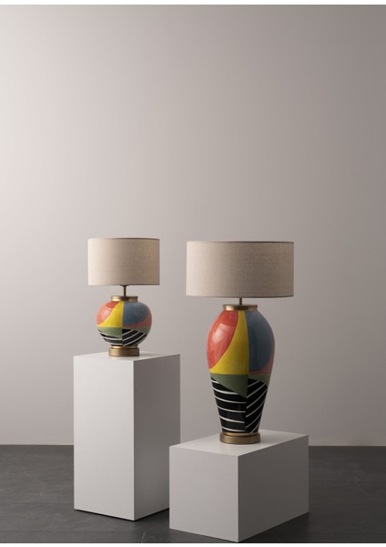 Lau El Yapımı Seramik Abajur fiyatları