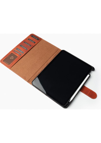iPad 10.2" Amber Deri Tablet Kılıfı modelleri