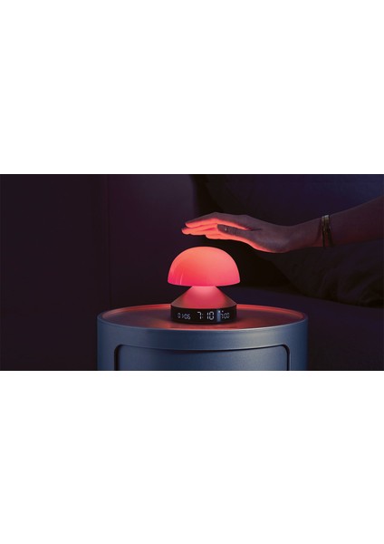 Mina Sunrise Alüminyum Gümüş Rengi Alarm Saatli Gün Işığı Simulatörü Aydınlatma modelleri