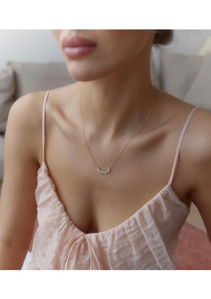 Wing 14 Ayar Altın Kadın Kolye fiyatları