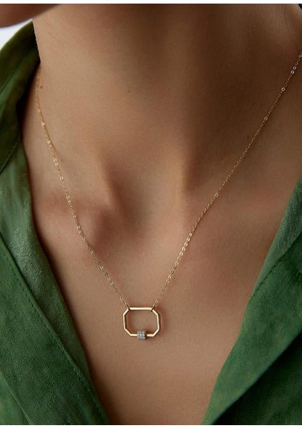 Corner 14 Ayar Altın Kadın Kolye fiyatları