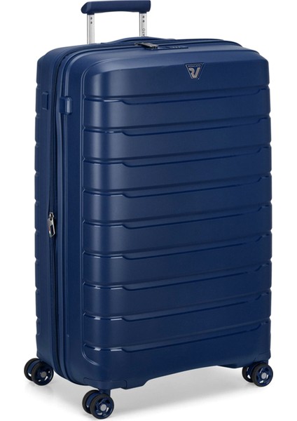 41818323-23 Trolley Cabına 4r Exp B-Flying Blu Notte Mavi Bavul