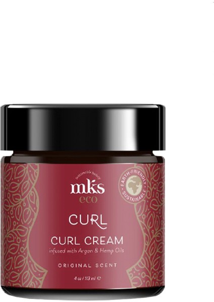Curl Original Kıvırcık Saçlara Özel Durulanmayan Bakım Kremi 113 gr