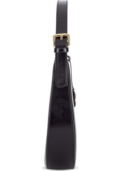 Luna Siyah Kadın Deri Omuz Çantası fiyatları