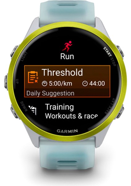 Forerunner 570 47 mm Sarı Turkuaz Silikon Kayışlı Akıllı Saat fiyatları