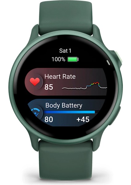 Vivoactive 6 42 mm Metalik Jasper Yeşili Silikon Kayışlı Akıllı Saat fiyatları