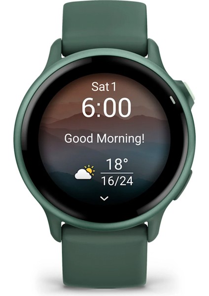 Vivoactive 6 42 mm Metalik Jasper Yeşili Silikon Kayışlı Akıllı Saat indirimleri