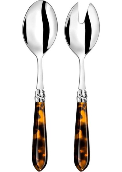 Diana Doğal Kaplumbağa Çelik Salata Servis Seti