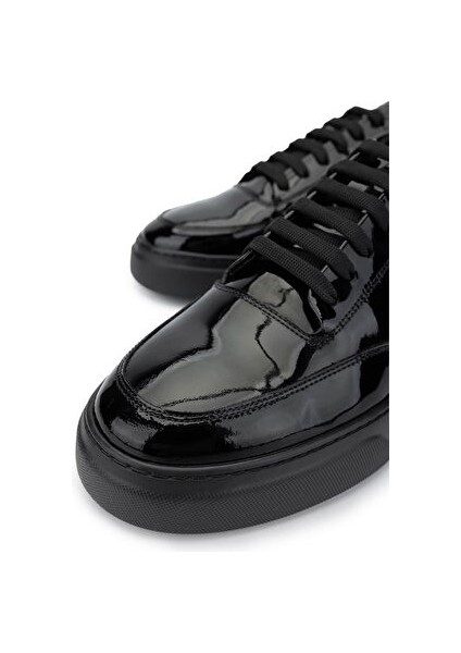 Erkek Hakiki Deri Siyah Rugan Sneakers & Spor Ayakkabı modelleri