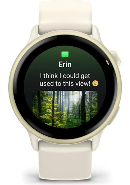 Vivoactive 6 42 mm Lunar Gold Silikon Kayışlı Akıllı Saat fiyatları