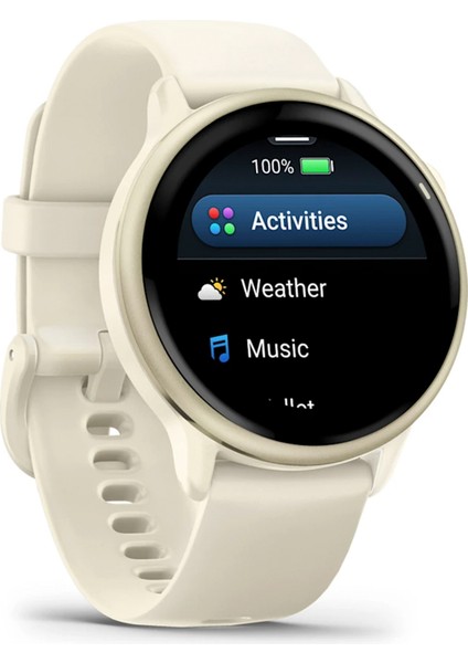 Vivoactive 6 42 mm Lunar Gold Silikon Kayışlı Akıllı Saat modelleri