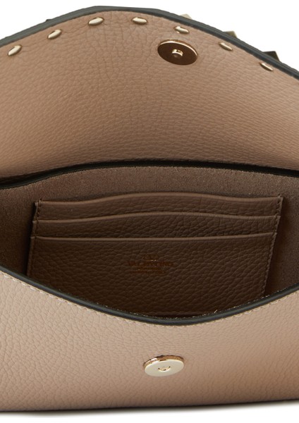 Rockstud Mini Pudra Kadın Deri El Portföyü indirimleri
