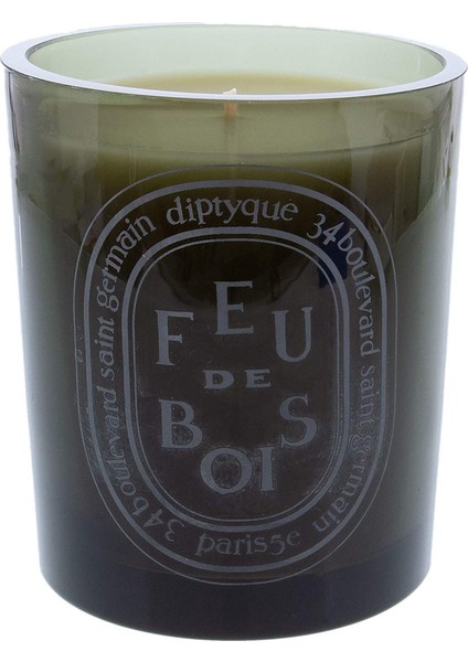 Scented Candle Grey Feu De Boıs 300G