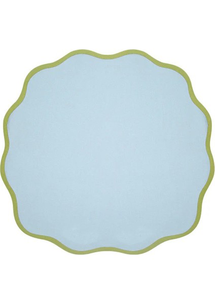Bonbon Açık Mavi Pamuklu 2'li Amerikan Servisi 45X35 cm modelleri