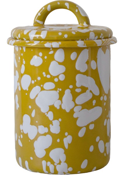 Sarı Emaye Baharatlık 850 ml