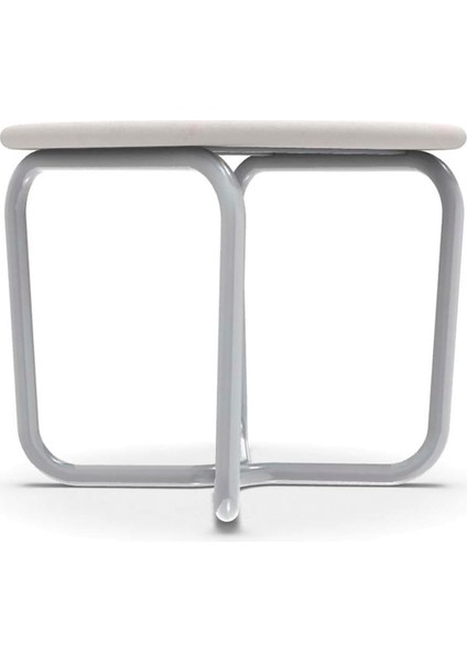 Sling White Çelik Yan Sehpa 53 x 53 cm modelleri