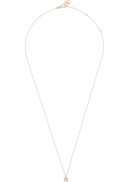 Yıldız Pırlanta Taşlı 14 Ayar Altın Kadın Kolye fiyatları